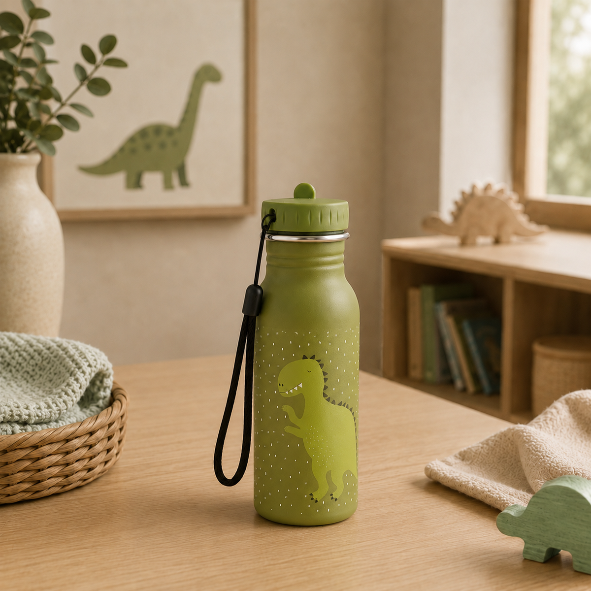 Trixie Trinkflasche personalisiert „Dino“