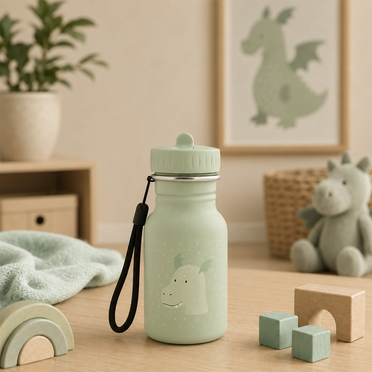 Trixie Trinkflasche personalisiert „Drache“