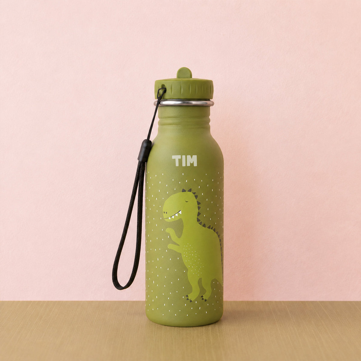 Trixie Trinkflasche personalisiert „Dino“