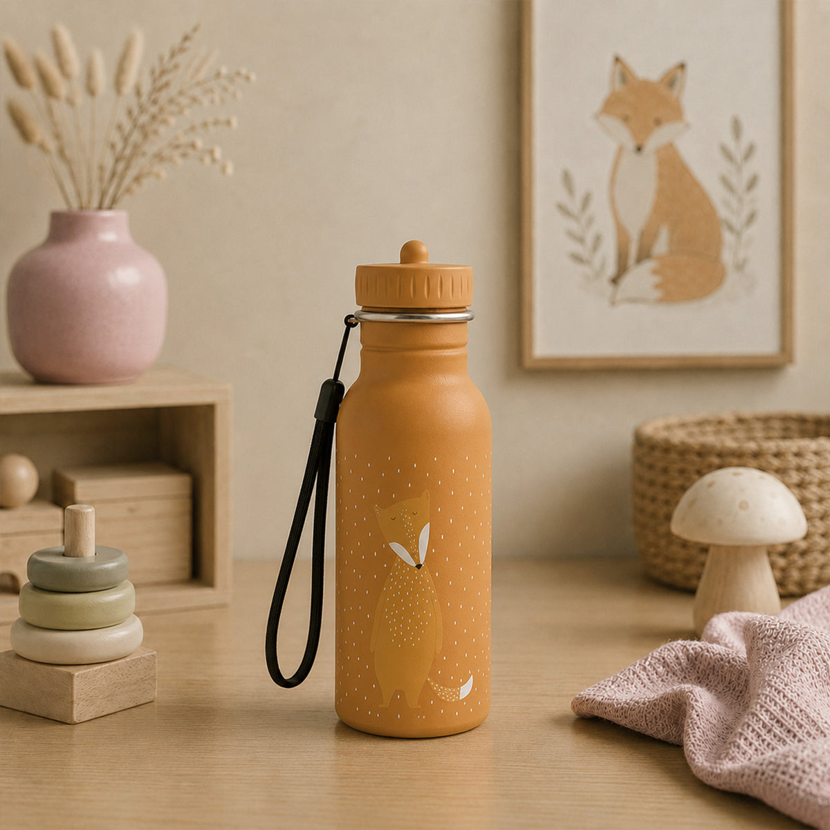 Trixie Trinkflasche personalisiert „Fuchs“
