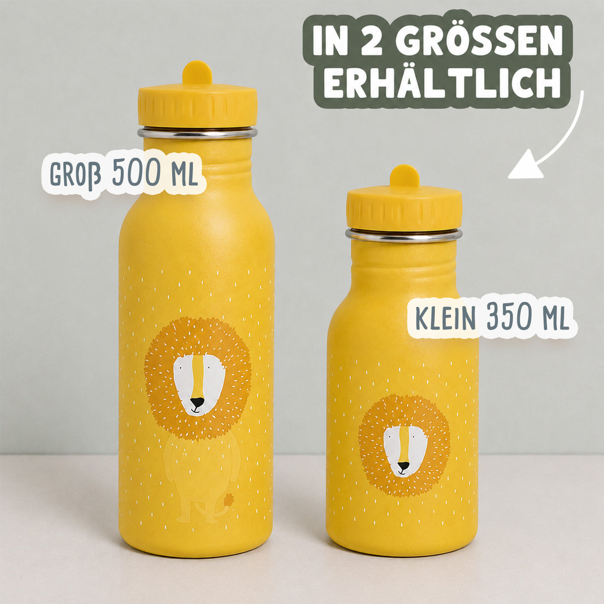 Trixie Trinkflasche personalisiert „Löwe“