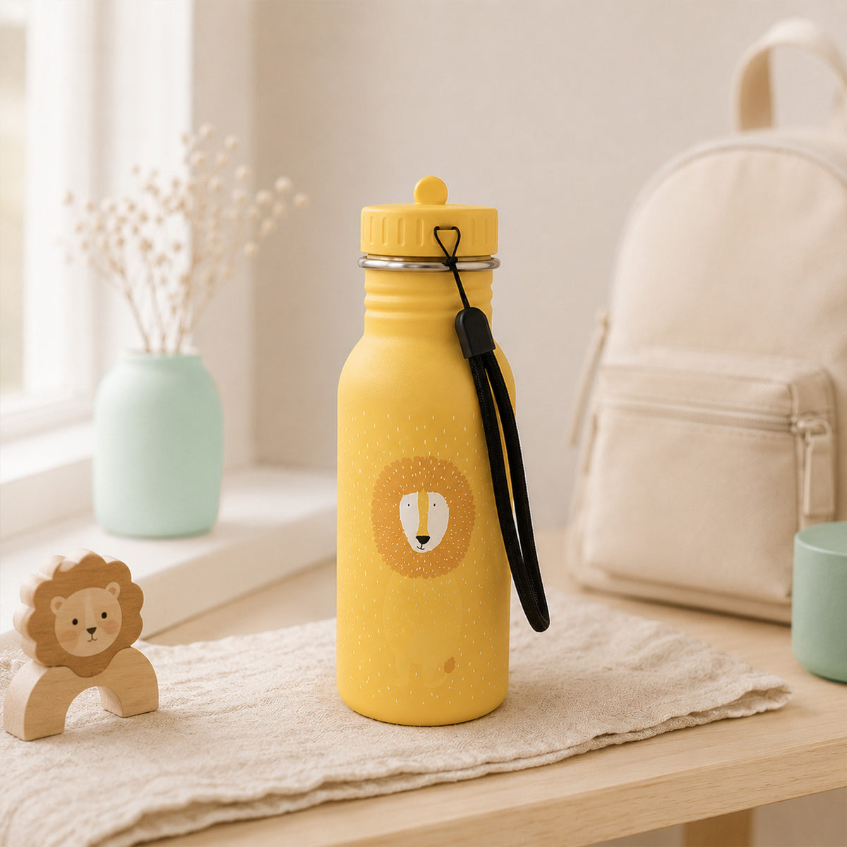Trixie Trinkflasche personalisiert „Löwe“