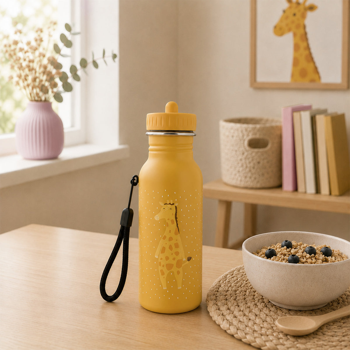 Trixie Trinkflasche personalisiert „Giraffe“