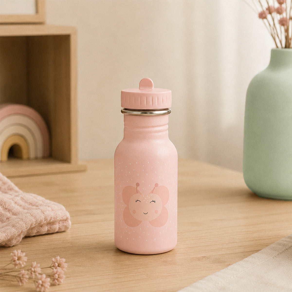 Trixie Trinkflasche personalisiert „Schmetterling“