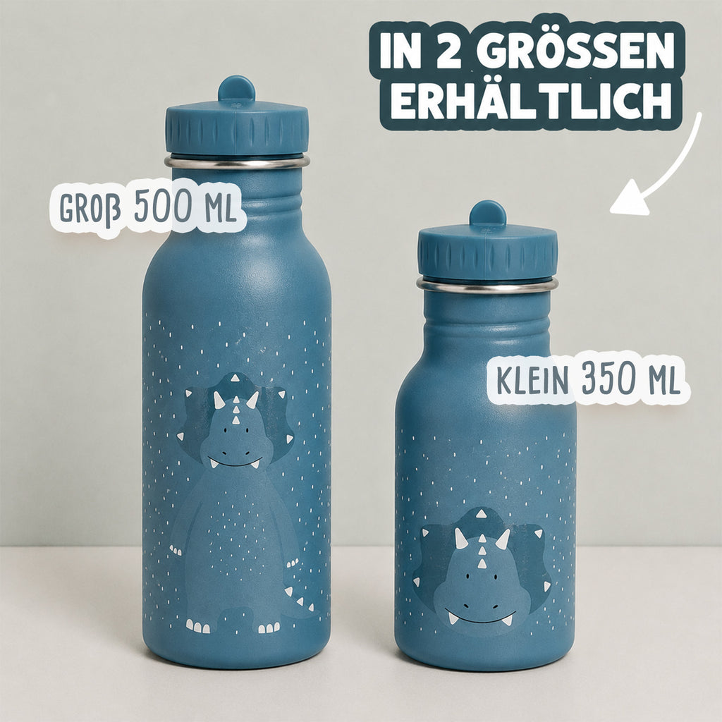 Trixie Trinkflasche personalisiert „Triceratops“