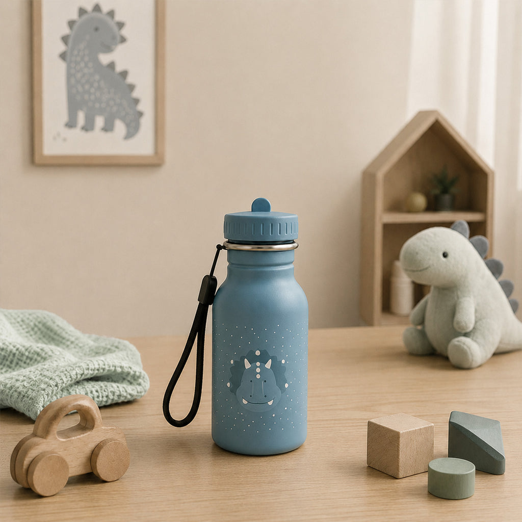Trixie Trinkflasche personalisiert „Triceratops“