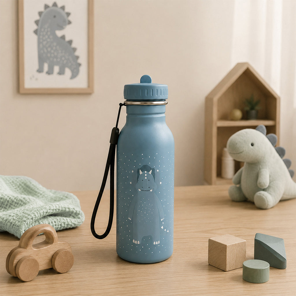 Trixie Trinkflasche personalisiert „Triceratops“