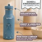 Trixie Trinkflasche personalisiert „Triceratops“