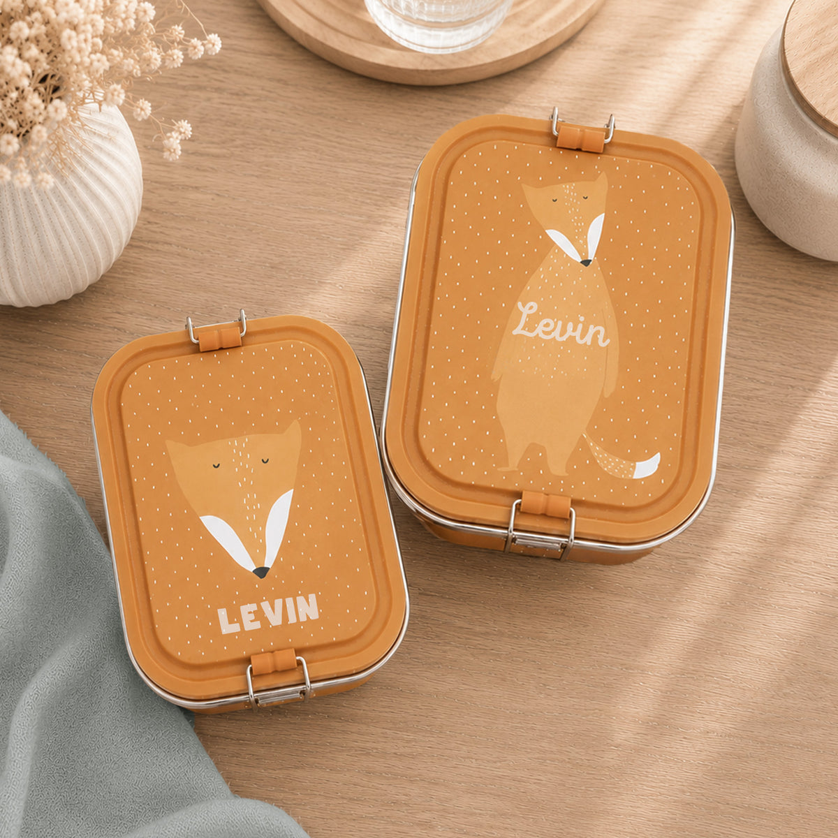 Trixie Brotdose personalisiert "Fuchs"