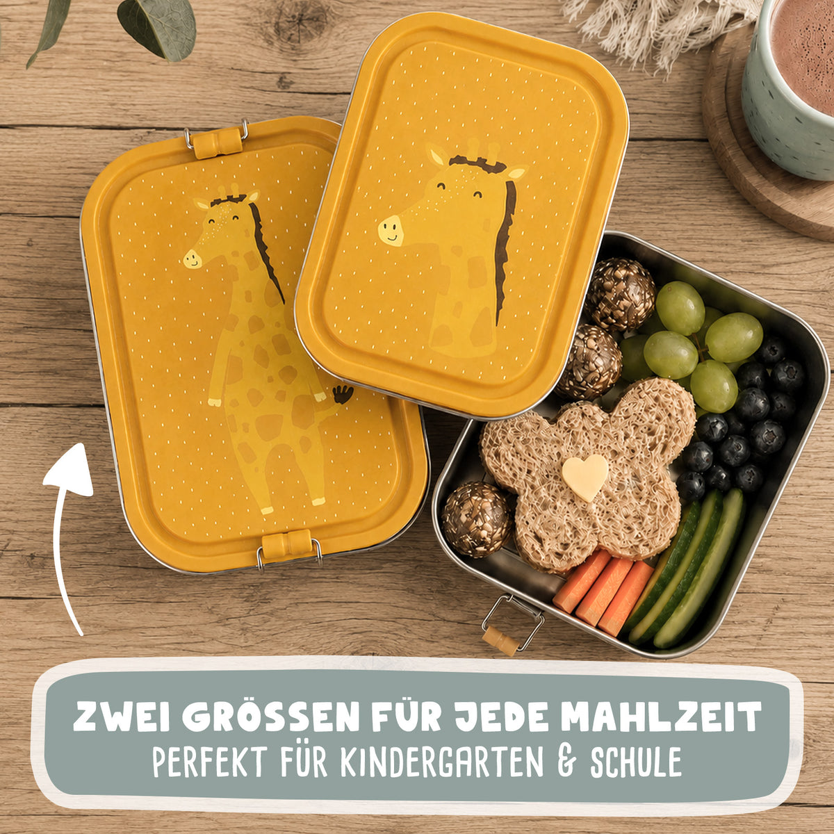 Trixie Brotdose personalisiert "Giraffe"