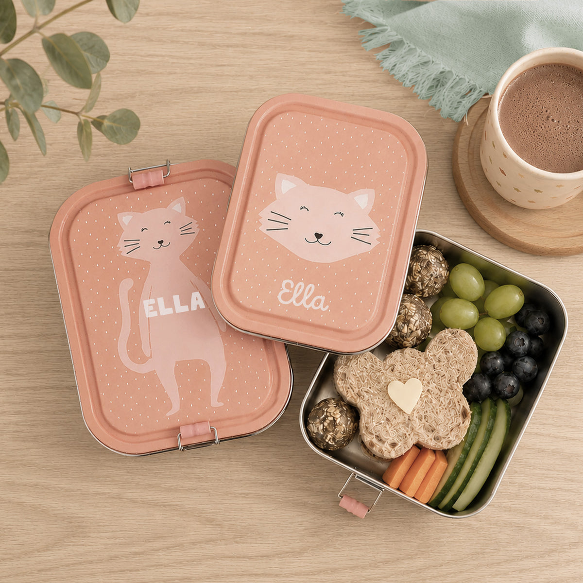 Trixie Brotdose personalisiert "Katze"