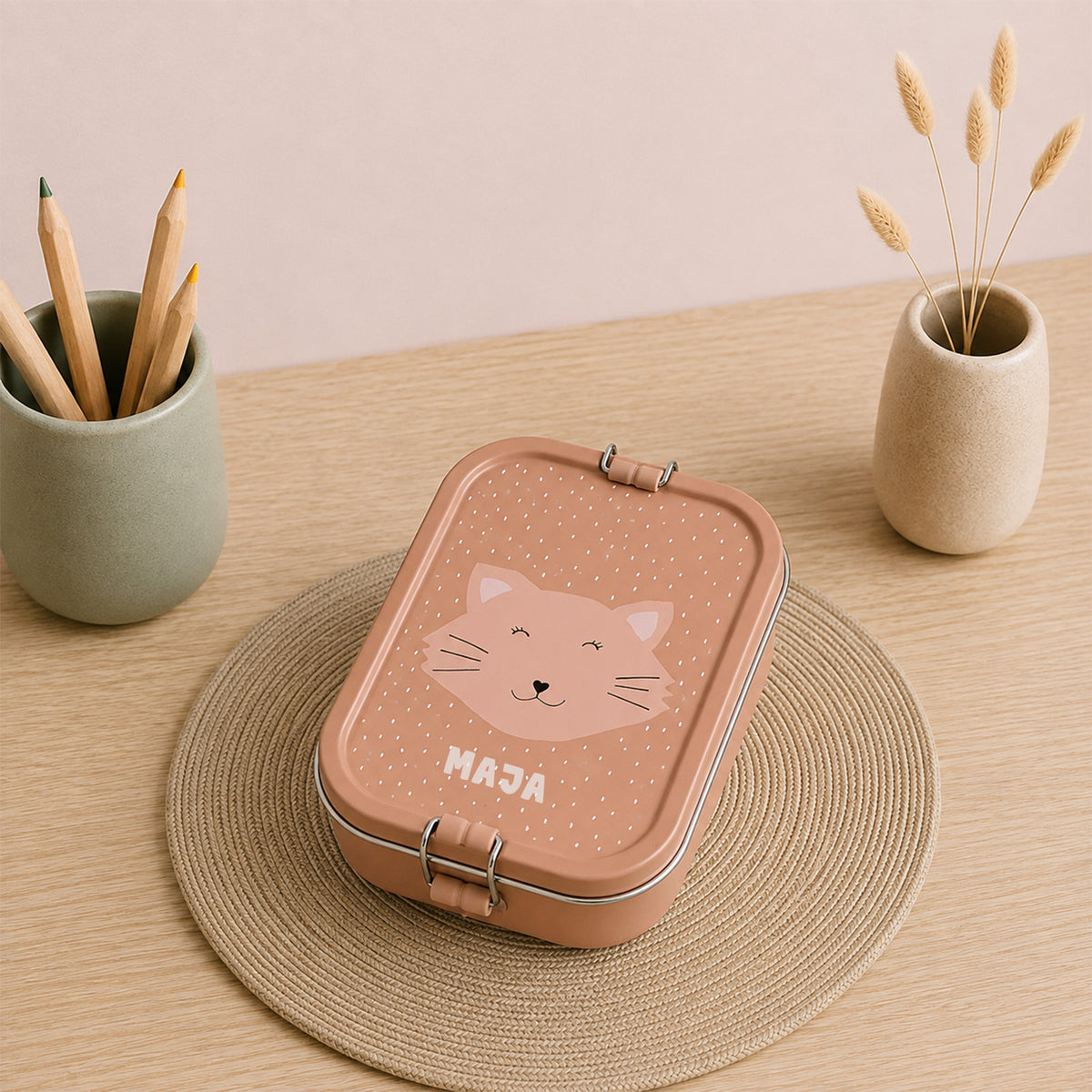 Trixie Brotdose personalisiert "Katze"