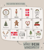 Weihnachtssocken „Nussknacker“ personalisiert Sublimation