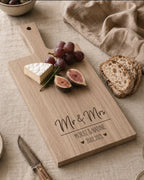Schneidebrett „you & me“ personalisiert Gravur