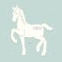 Night Light "Paula the Horse" personalized for Babys and Kids nature yes