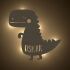 Night Light "Dana the Dinosaur" personalized for Babys and Kids nature yes