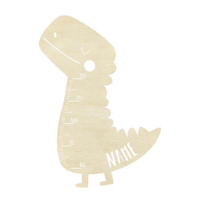 measuring stick for children name personalizable size measurement model dino scaling individual nature 60cm-100cm