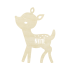 Night light "Rita the fawn" personalized for baby and child nature no