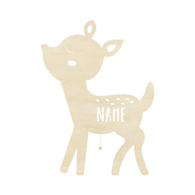 Night light "Rita the fawn" personalized for...