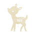 Night light "Rita the fawn" personalized for baby and child nature yes