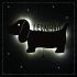 Night light "David the Dachshund" personalized for baby and child nature no
