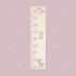 measuring stick for children name personalizable size measurement 70-150cm scaling standard with fawn motif