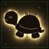 Night light "Simon the turtle" personalized for baby and child nature no