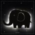 Night Light "Elenor the Elephant" personalized for Babys and Kids nature no