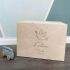 Memory box "Dove" personalized for child & baby