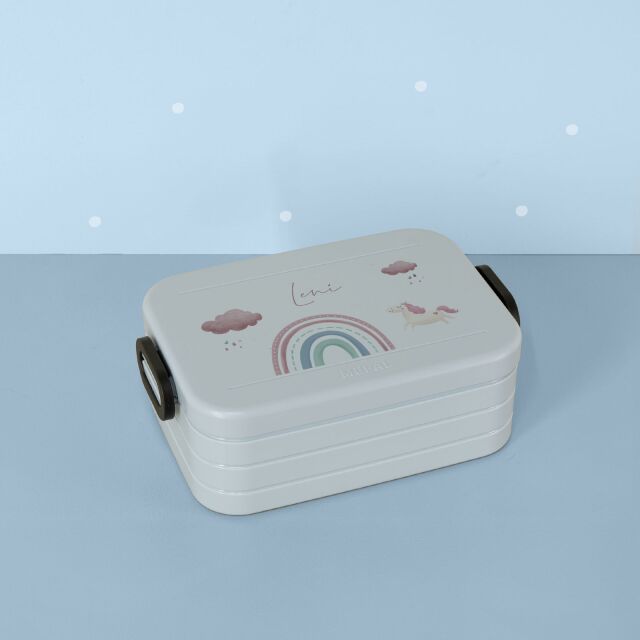 Mepal Lunchbox "Regenbogen rosa"