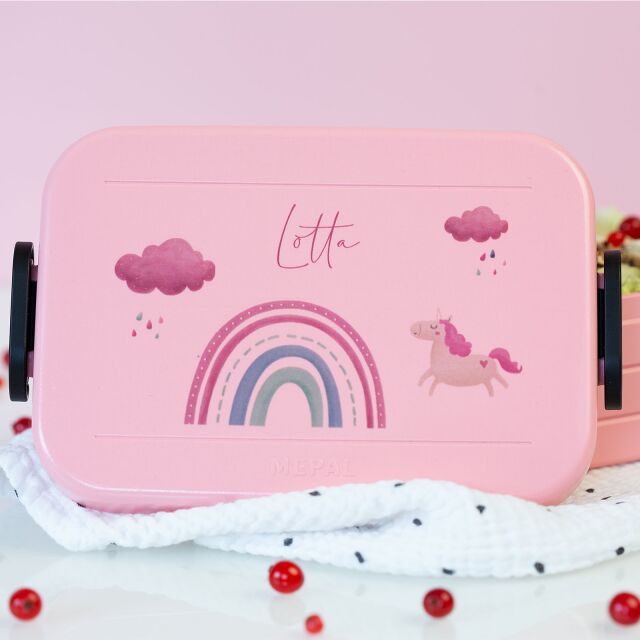 Mepal lunch box &quot;Rainbow pink&quot;