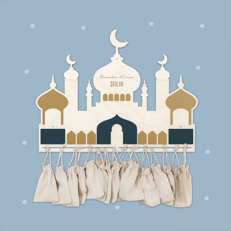 Personalisierter Ramadan Kalender mit eigenem Namen