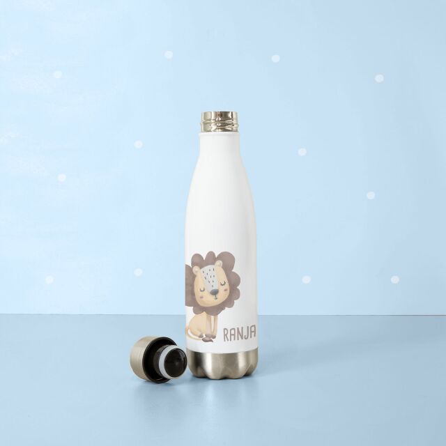 Trinkflasche "Löwe" Aquarell 500ml