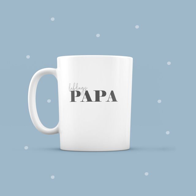 Ceramic mug &quot;Favorite PAPA&quot;