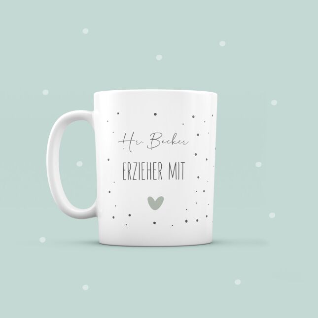 Ceramic mug "Everyday heroine"