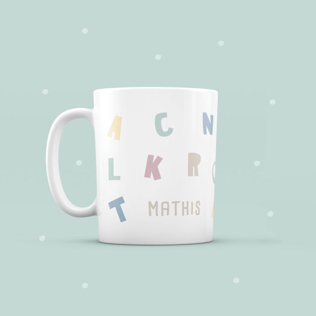 Personalized cup &quot;ABC&quot; for children