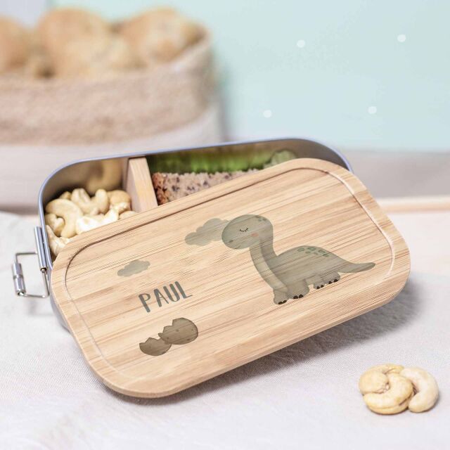 Lunchbox "Lion" personalized for children Metal...