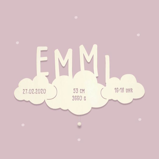 Night Light "Winnie the Cloud" personalized for...
