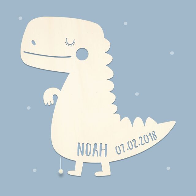 Night Light &quot;Dana the Dinosaur&quot; personalized...